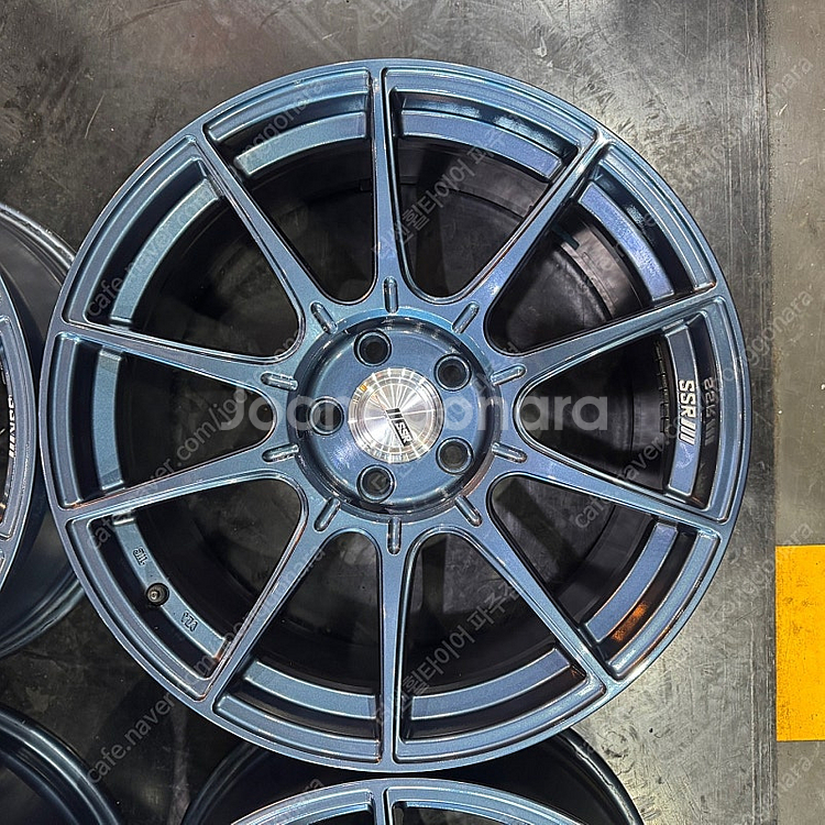 SSR GTX01 19인치 한정판 블루건메탈 중고 휠 ...--2