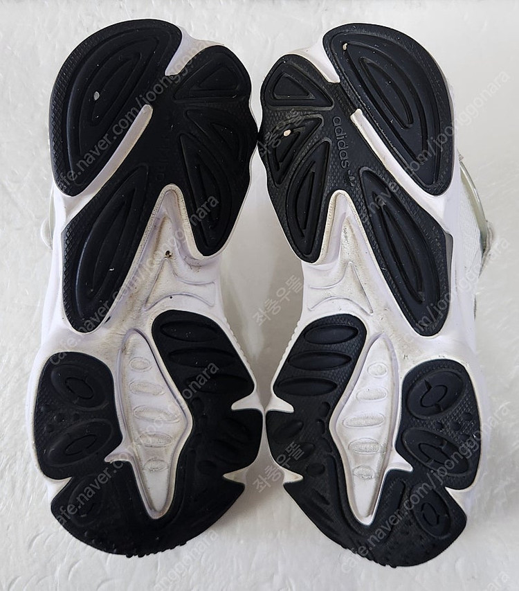 [230] 아디다스 오리지날 오즈위고 화이트블랙 아디프린 adiPRENE 천연소가죽 레더LTR 흰검정흰색경량 런닝화...--7