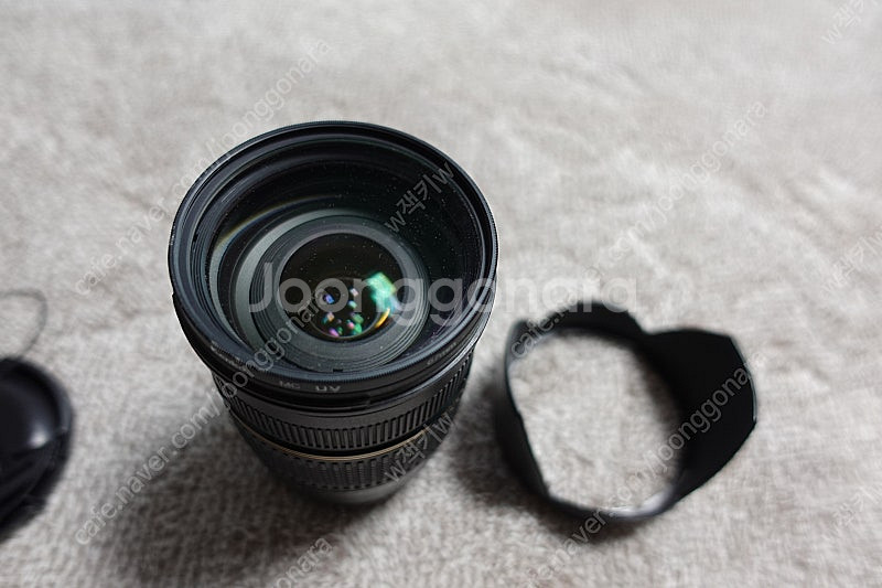 캐논 마운트 탐론 tamron 28 75 mm f 2.8 렌즈입니다. (후드, 필터 있음)--6
