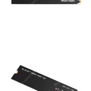 WD SN850X 2TB SSD 대원CTS 정품 미개봉 팝니다.