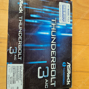 thunderbolt(썬더볼트) 에드인 카드(ASrock. 에즈락)