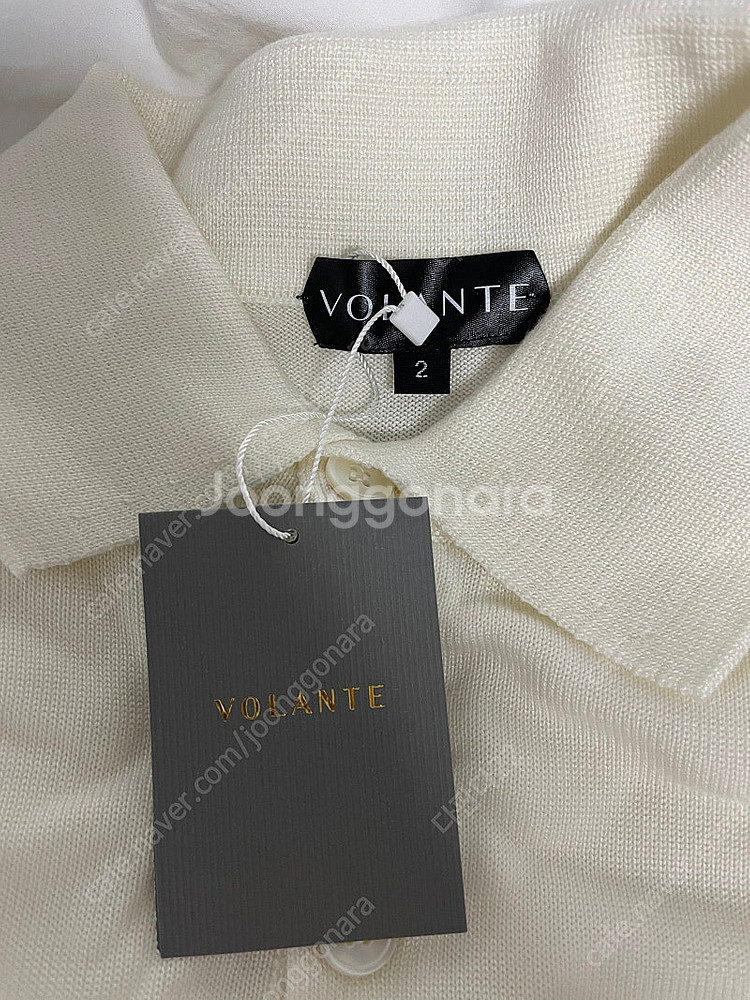 볼란테 니트 카라티 새상품 사이즈2 100--0