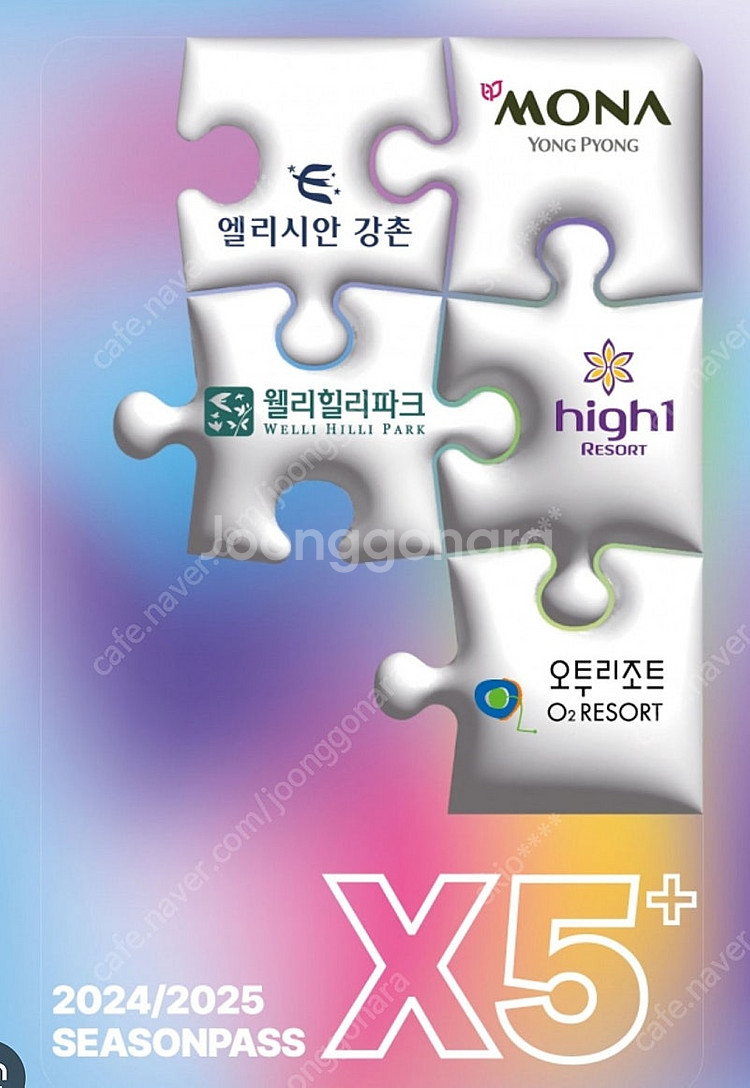 X5 시즌권(성인) 양도합니다--0