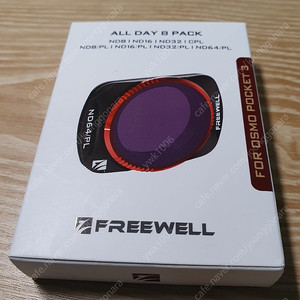 DJI 포켓3용 프리웰 ND필터세트 미사용 - FREEWELL ALL DAY 8 PACK