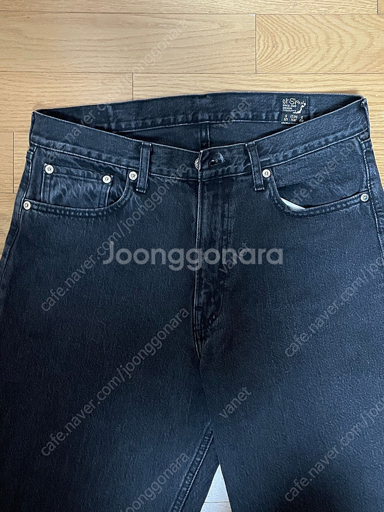 [2]오어슬로우 101 대드핏 블랙--0