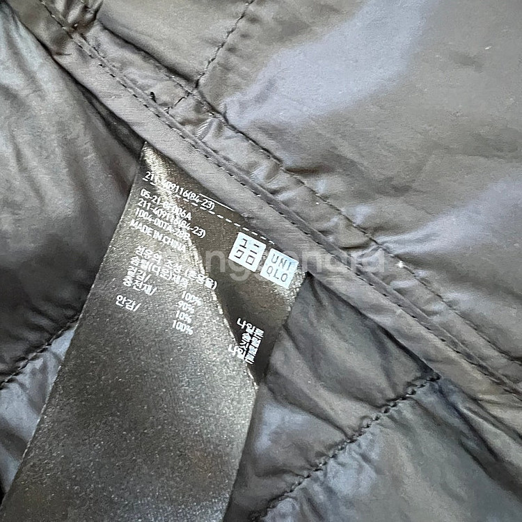 S) 유니클로 울트라 라이트다운 경량 패딩 점퍼 자켓--5