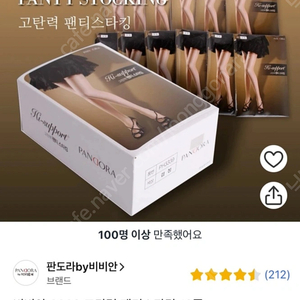 [새상품] 비비안 판도라 고탄력 팬티스타킹