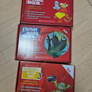 스콜라스틱 everyday book box 150권