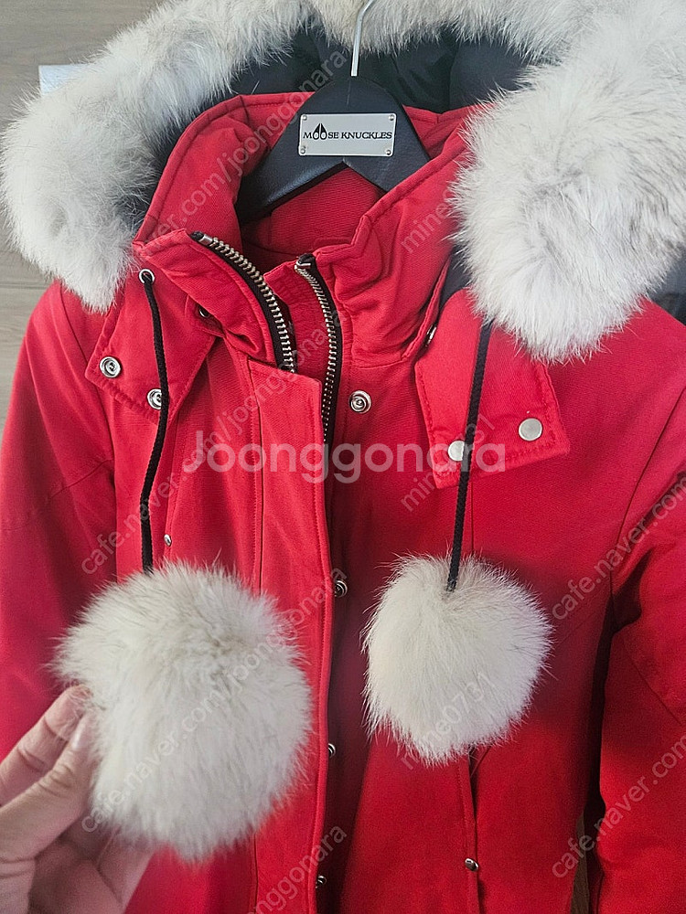 무스너클 스틸링 레드 패딩 (무스너클 맨투맨 드림)--2