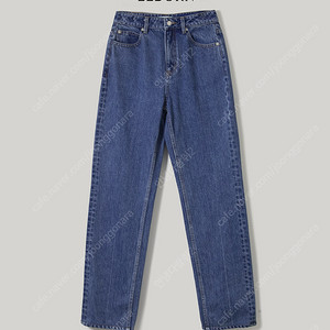 엘보른 Dylan Relaxe-Fit Denim Pants (Deep Blue) 빈티지 블루 데님