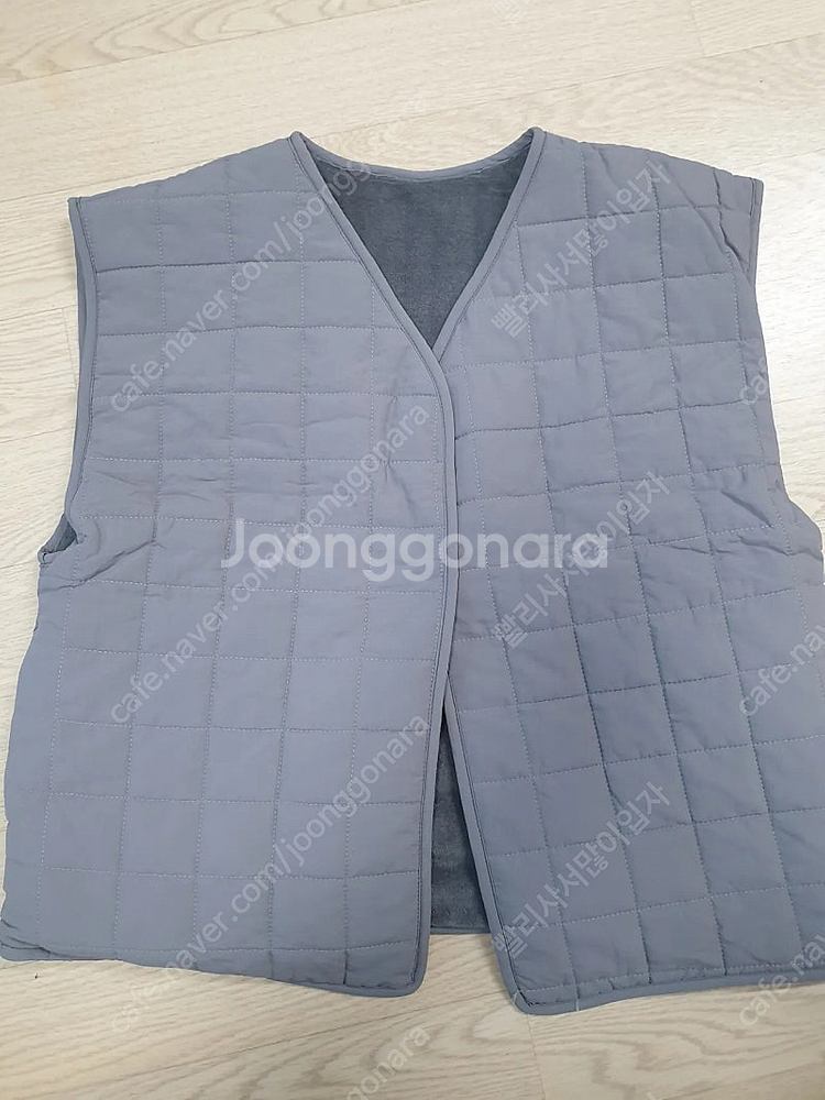 양면 누빔조끼 새상품--2