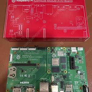 라즈베리파이 cm4 + IO board