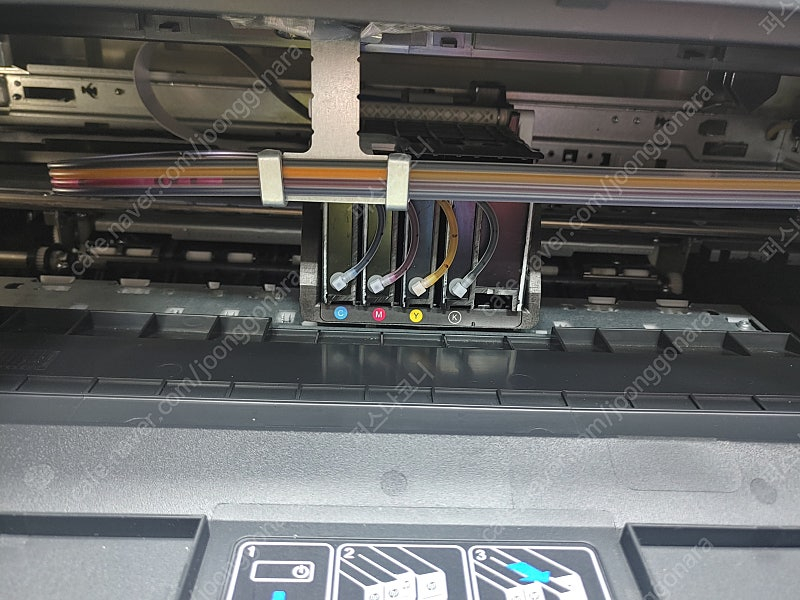 hp7720 무한팩스복합기 정품개조 거의신품--2