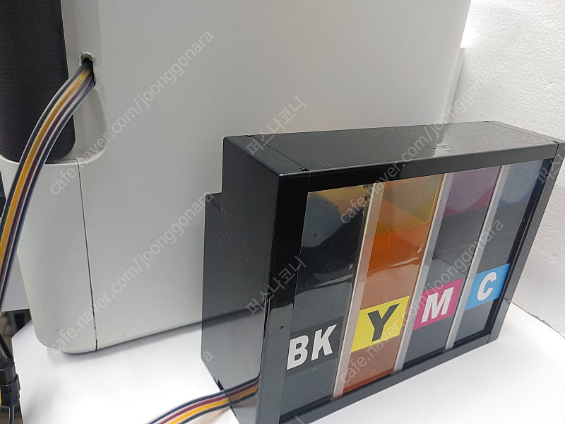 hp7720 무한팩스복합기 정품개조 거의신품--3