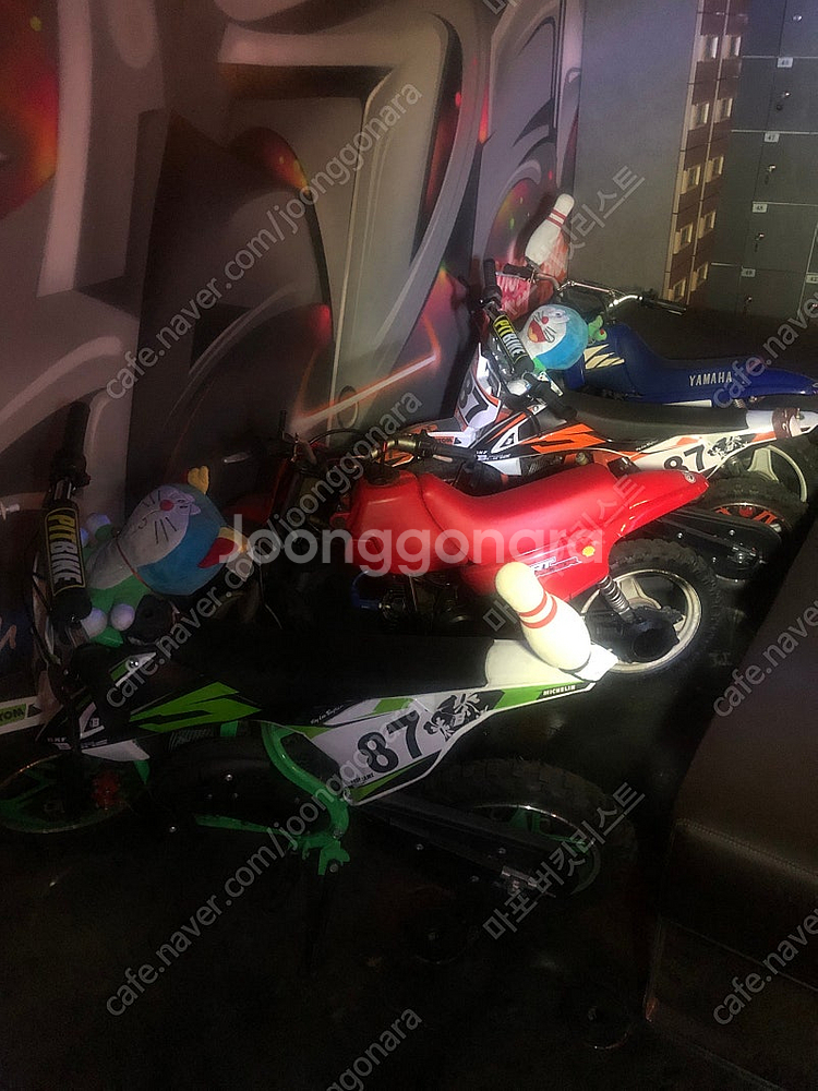 YAMAHA pw50 1대 더트포켓바이크2대--2