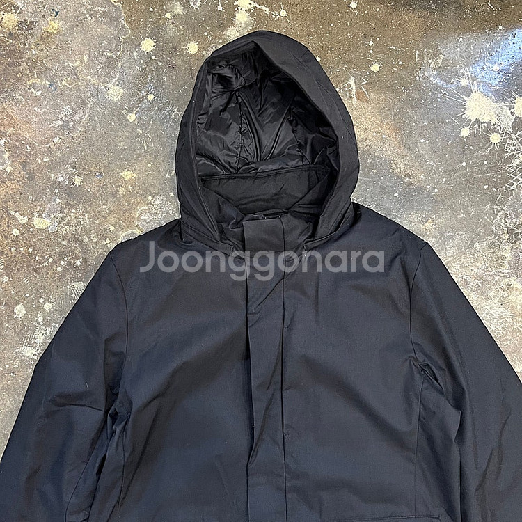 L) 유니클로 다운 하이브리드 패딩 점퍼 자켓--3