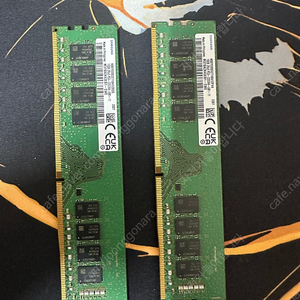 삼성 DDR4 25600 RAM 16GB 데스크탑 3200Mhz PC메모리 2개 판매합니다.