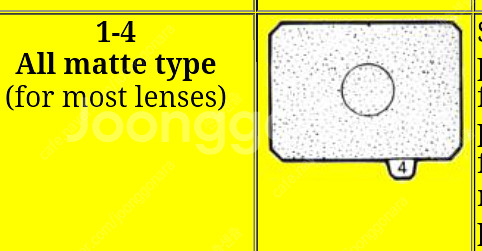올림푸스 om 바디용 포커싱 스크린--1