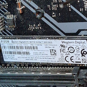 WD nvme sn730 512gb