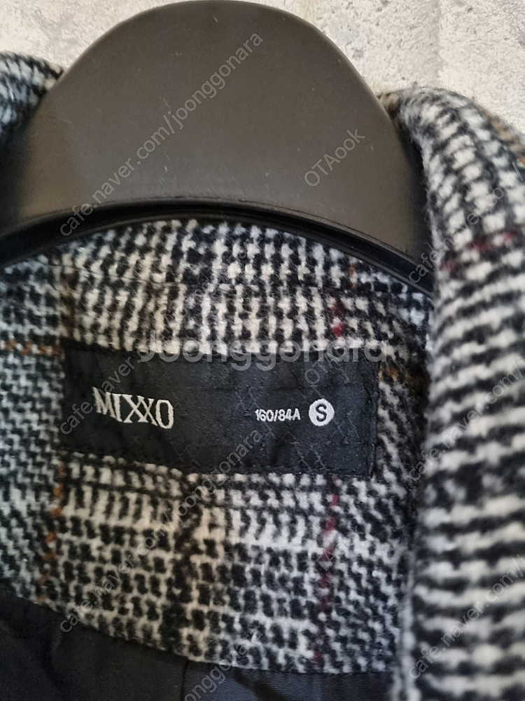 미쏘 체크그레이 자켓--3