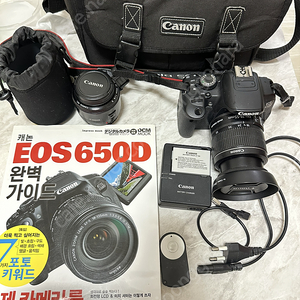 캐논 DSLR 650D, Efs 18-55mm, 25mm f1.8단렌즈