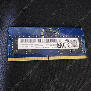 RAMAXEL 노트북 메모리 DDR5 4800 12GB 램 1개 판매 loq 노트북 적출