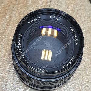 m42렌즈 빈티지 야시카 스크류렌즈 토미오카 제조 야시논 50mm 1.4