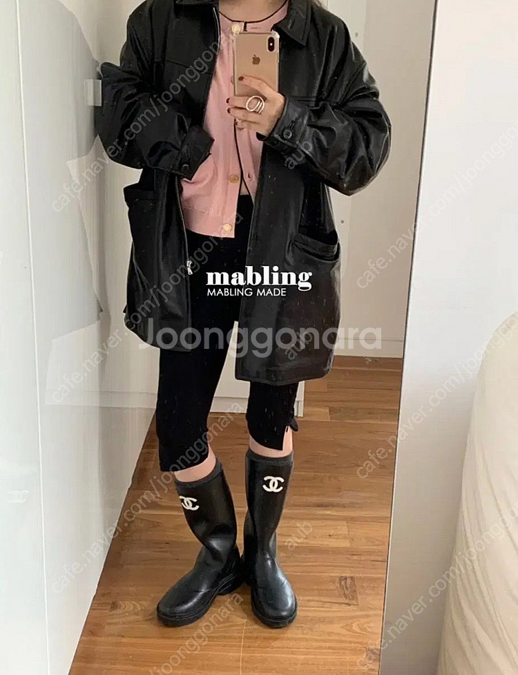 마블링 mabling 크롭트 집 레깅스--0
