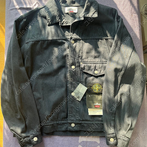 [L] Supreme x Stone Island Denim Trucker