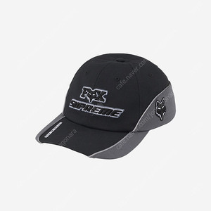 Supreme Fox Racing 6-Panel Black - 23FW