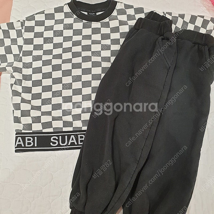 수아비 셋업 s-m셋업 바지는 두벌--1