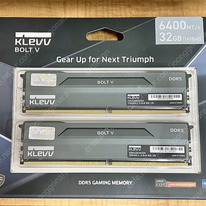 [ RAM ] KLEVV BOLT V DDR5 6400 CL32 16GBx2