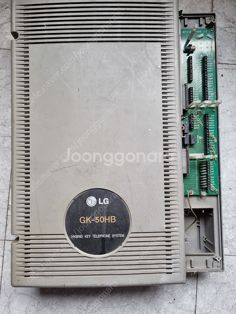 GK-50HB LG키폰주장치 와 키폰 전화기--1