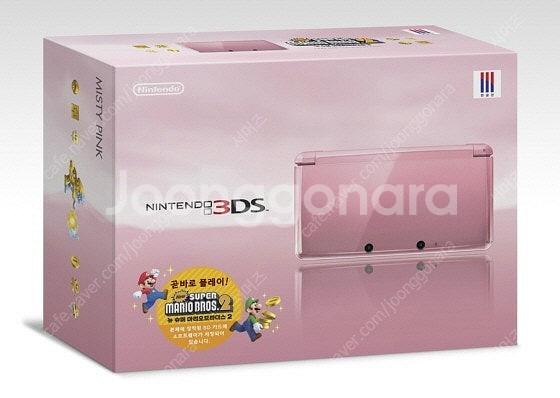 미개봉 신품 닌텐도 3DS 본체 미스티 핑크 뉴슈마2 ...--0
