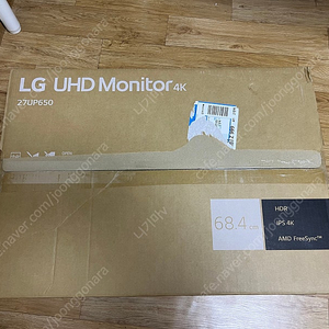 lg 27up650 4k 모니터 팝니다