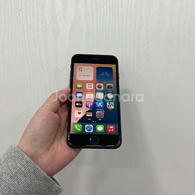 54988 아이폰SE3 블랙 128GB 부산 중고폰 팝...--0