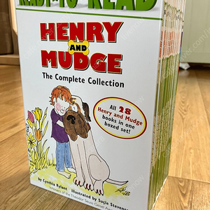 Henry and Mudge 페이퍼백 28종 박스 세트