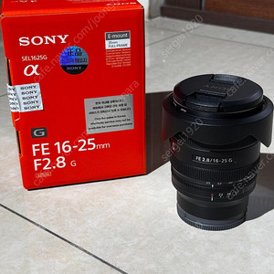 소니 FE 16-25mm F2.8 G 렌즈(정품)