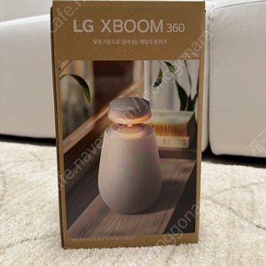 LG 엑스붐(XBOOM) 360 XO2TBE 블루투스 스피커 미개봉 팝니다.