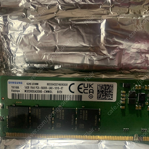 삼성 DDR5 16GB 5600B 램 판매합니다.