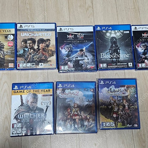 PS4, PS5 다크소울3,라이자 아틀리에,인왕,위쳐3