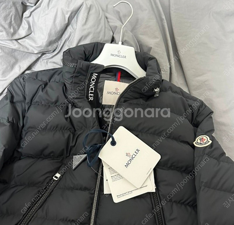 24SS몽클레어 알핏 쇼트 다운재킷 블랙 (남자 패딩 ...--2