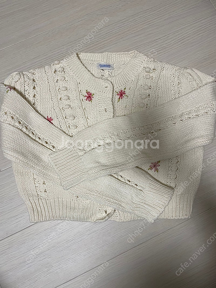 tanat fleur knit cardigan 타낫 플뢰르 니트 가디건--1