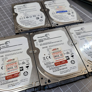 2.5인치 중고 시게이트 WD 도시바 하드디스크 500GB 1TB 2TB 판매