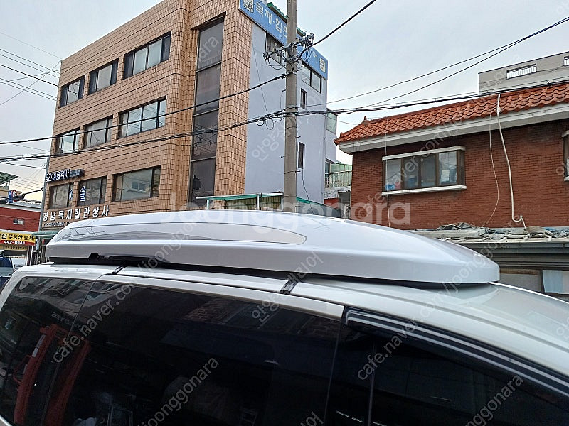 지붕위 밀착형 코토 일체형루프박스 어닝,윈드가드 당일재...--1