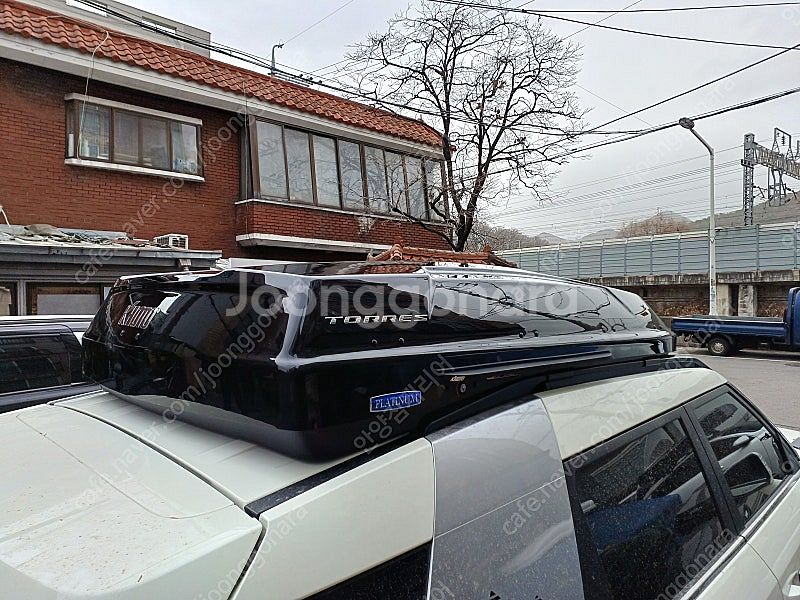 지붕위 밀착형 코토 일체형루프박스 어닝,윈드가드 당일재...--9