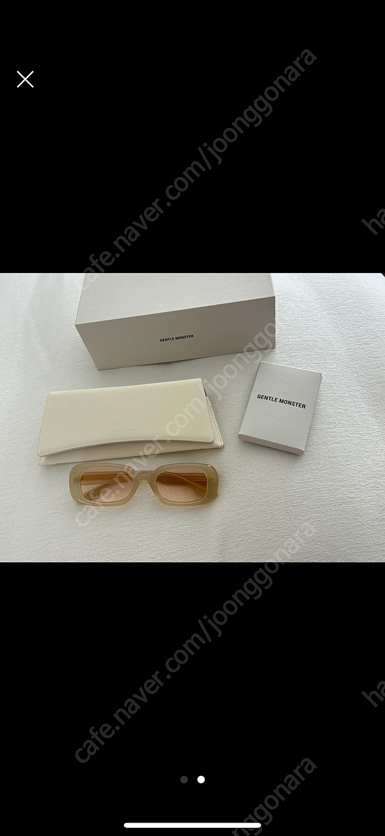 젠틀몬스터 블리스 IC1(OR) 선그라스 팝니다--1