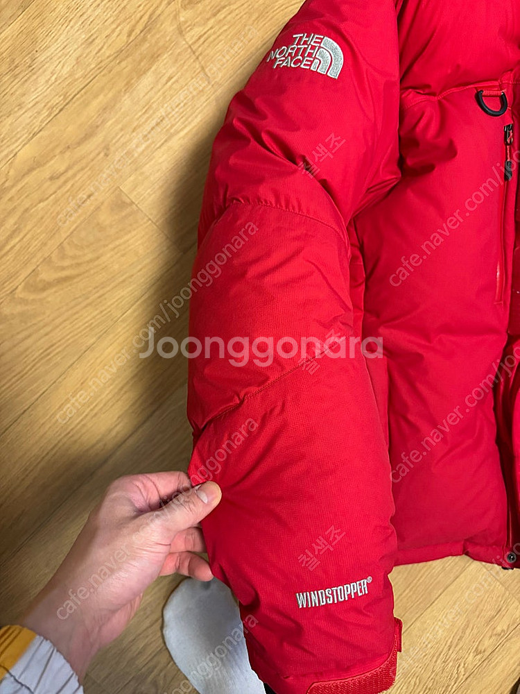 노스페이스 정품 히말라야 레드 m (100~105) 국...--1