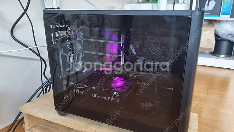 itx pc 라이젠7500f--4