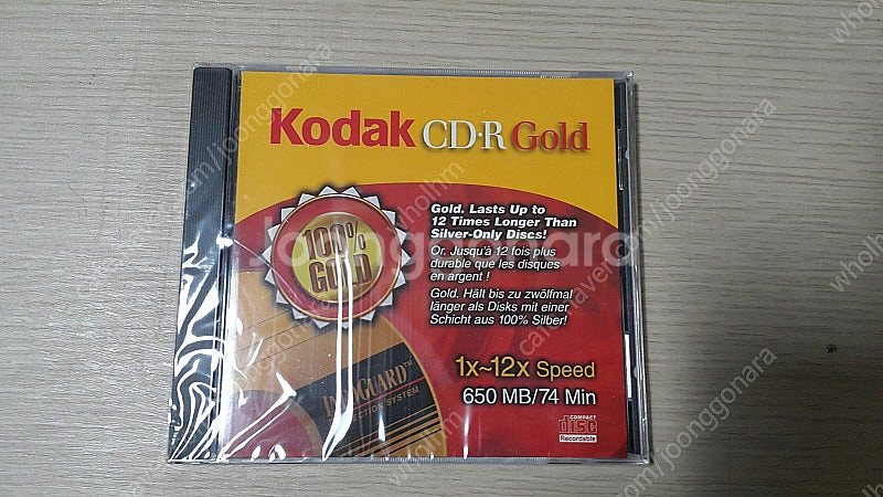 코닥 CD-R GOLD--4